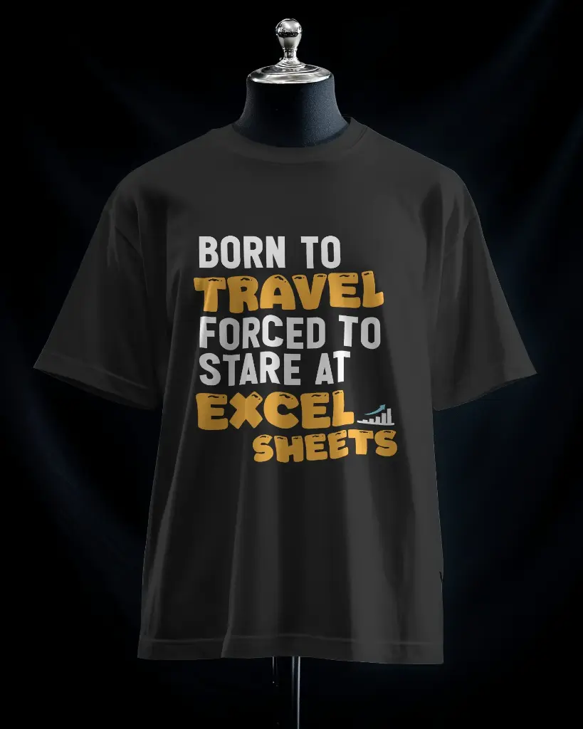 Born to Travel Graphic T-Shirt