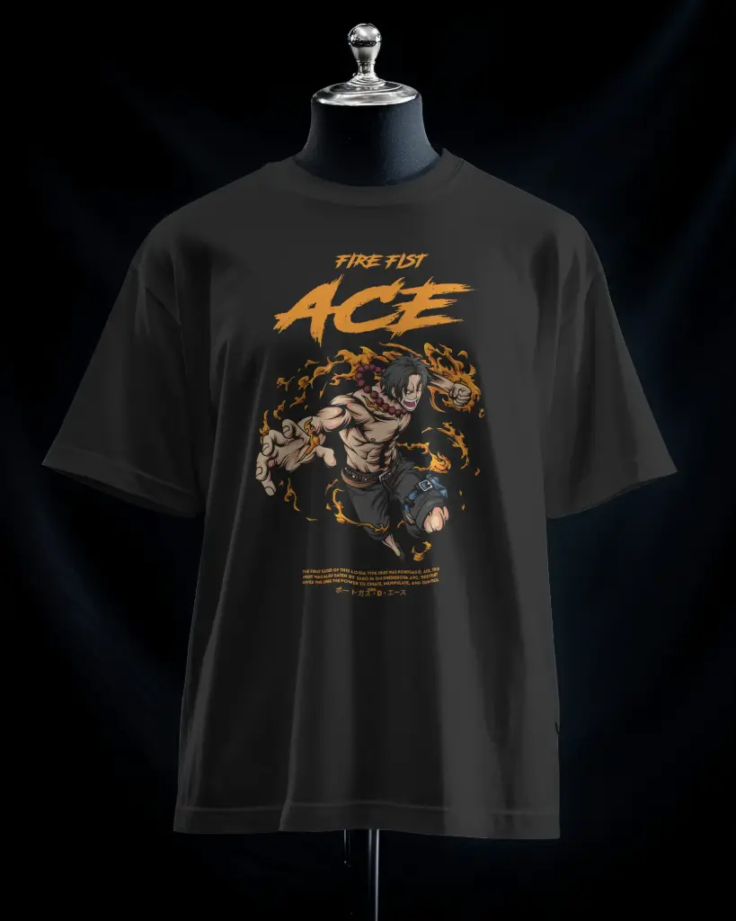 Portgas D. Ace T-Shirt – One Piece Anime Tee