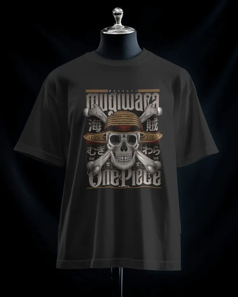Mugiwara Crew T-Shirt – One Piece Pirate Flag Tee 