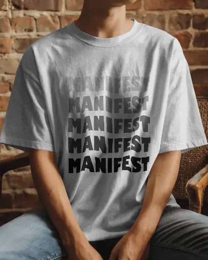 Manifest Over Sized T-Shirt
