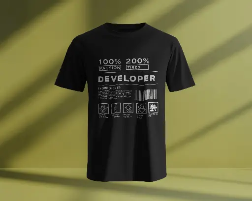 Developer Printed T-Shirt