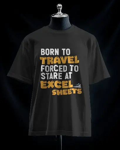 Born to Travel Graphic T-Shirt
