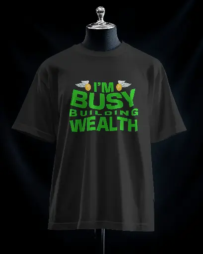 Busy Building Wealth T-Shirt