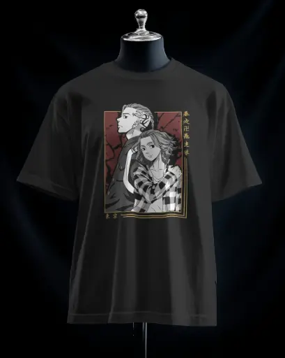 Mikey & Draken T-Shirt – Tokyo Revengers Anime Tee