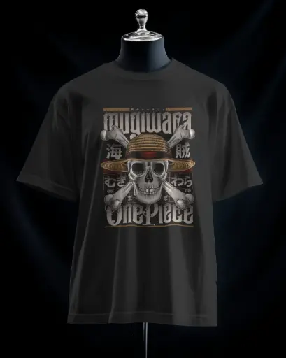 Mugiwara Crew T-Shirt – One Piece Pirate Flag Tee 