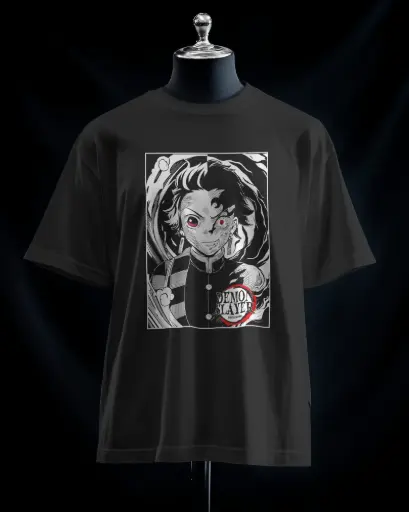 Tanjiro Kamado T-Shirt – Demon Slayer Tee 