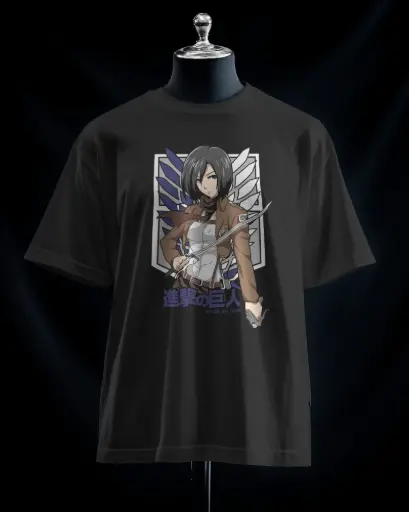 Mikasa Ackerman T-Shirt – Attack on Titan Survey Corps Tee